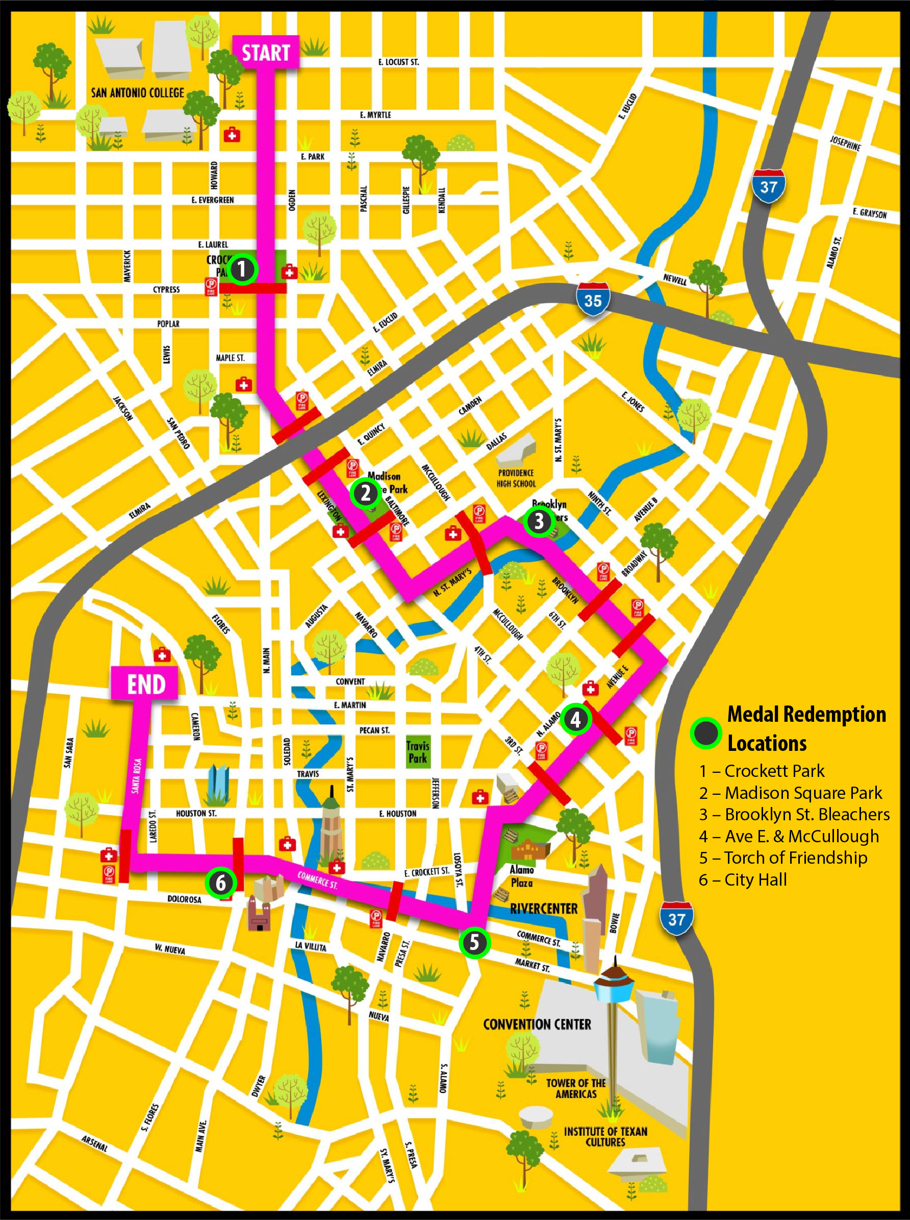 route map