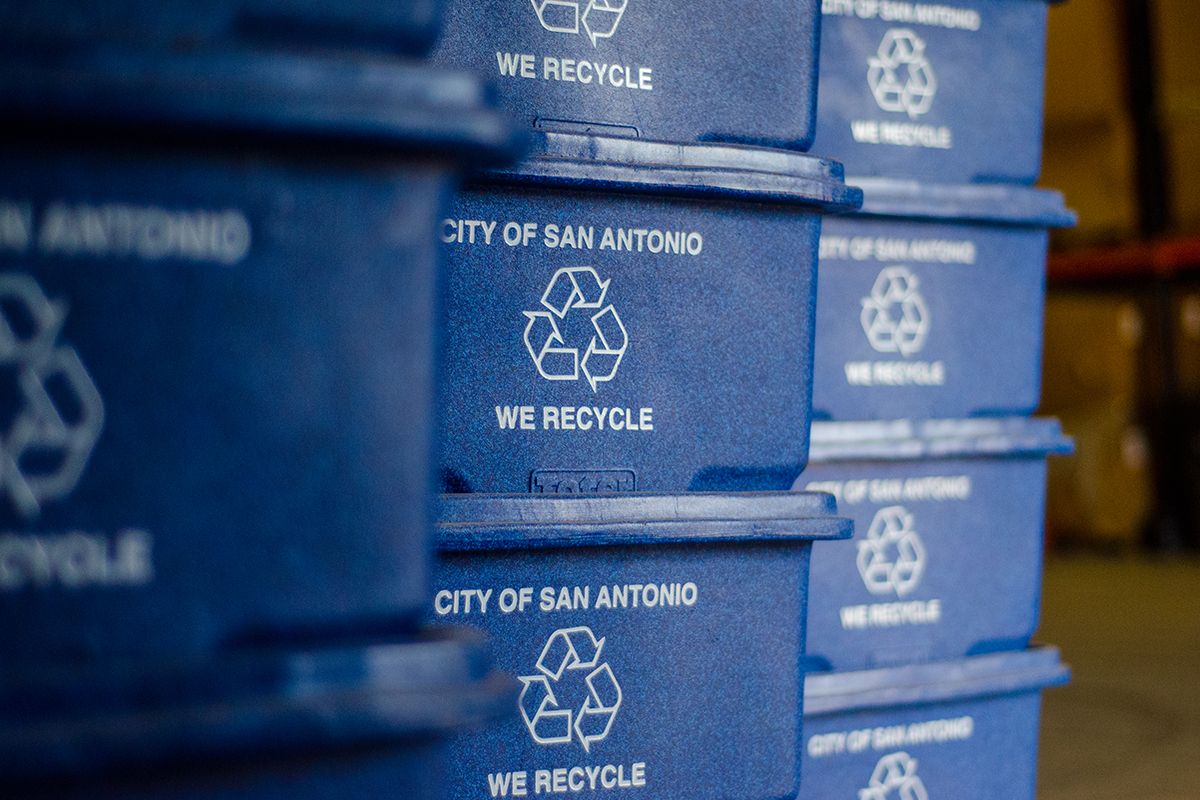 Curbside Recycling Collection - City of San Antonio